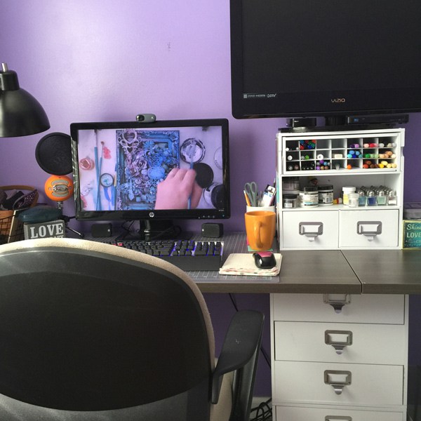 Workstation 1-Doubles as my office