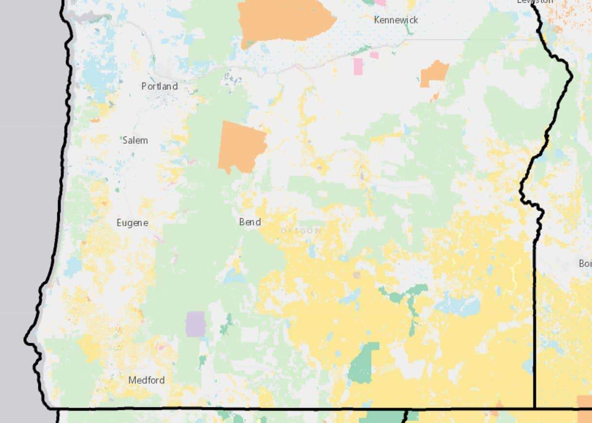 Oregon BLM Map TMBtent Oregon BLM Map 