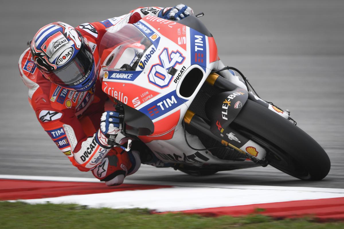 Free Practice 2 Motogp Sepang 2017 Dovizioso Pertahankan