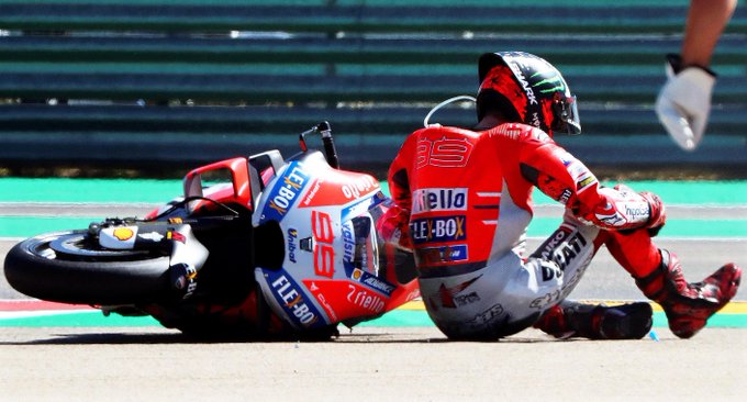 Jorge Lorenzo Anggap Marc Marquez Penyebab Crash Dirinya Di