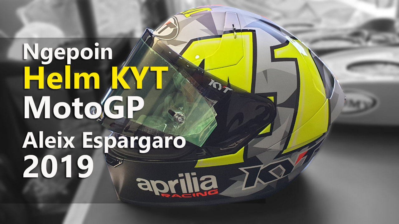 Vlog Ngepoin Helm Motogp Kyt 2019 Dari Dekat Tmcblog Com
