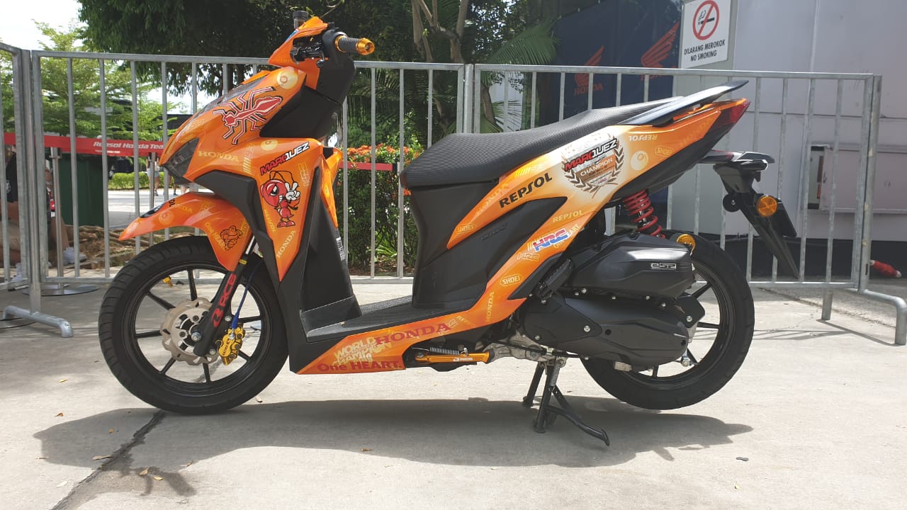 Ngepoin Vario 150 Paddock Scooter Juara Dunia Motogp 2019
