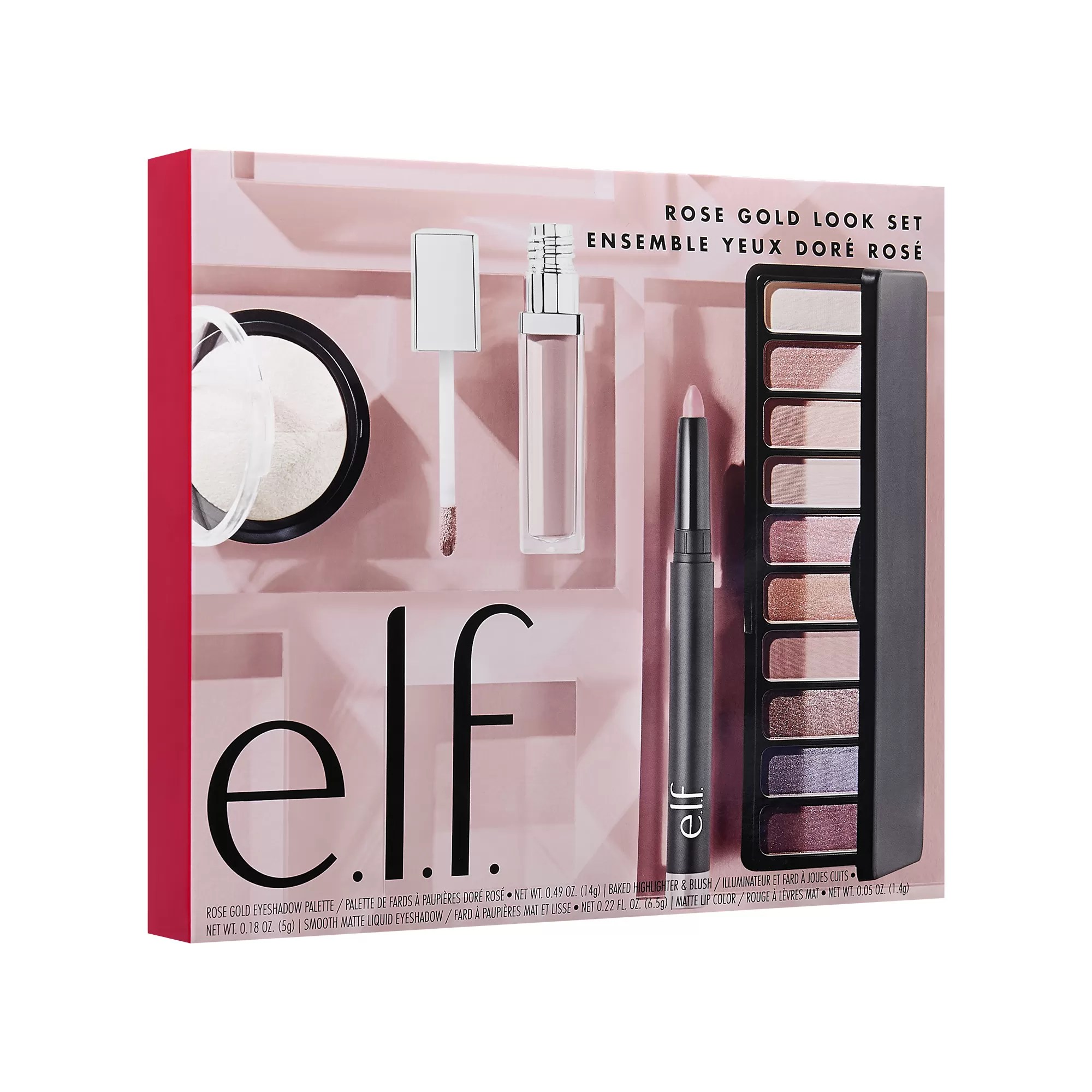 e.l.f. Holiday Rose Gold Look Set