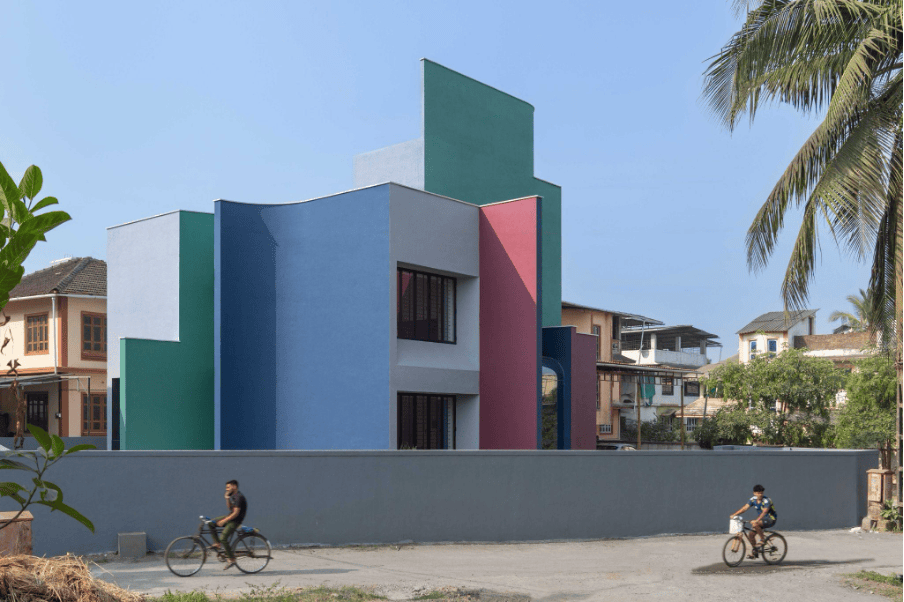 Villa Corsica: el color como principio arquitectónico