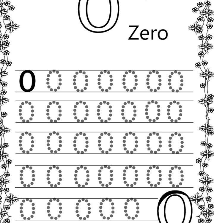 numbers tracing worksheets archives confident learning for kids