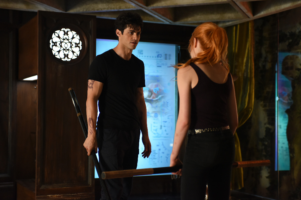 SHADOWHUNTERS - "Moo Shu To Go" - Alec finds himself torn between duty and loyalty to Jace in “Moo Shu to Go,” an all-new episode of “Shadowhunters,” airing Tuesday, February 9th at 9:00 – 10:00 p.m., EST/PST on Freeform, the new name for ABC Family. (Freeform/John Medland) MATTHEW DADDARIO