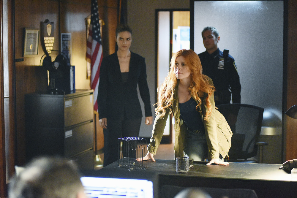 SHADOWHUNTERS - "Major Arcana" - With the knowledge of where The Mortal Cup is, Clary and the team race to get it before anyone else beats them to it in “Major Arcana,” an all-new episode of “Shadowhunters,” airing Tuesday, February 23rd at 9:00 – 10:00 p.m., EST/PST on Freeform, the new name for ABC Family.(Freeform/John Medland) LISA MARCOS, KATHERINE MCNAMARA
