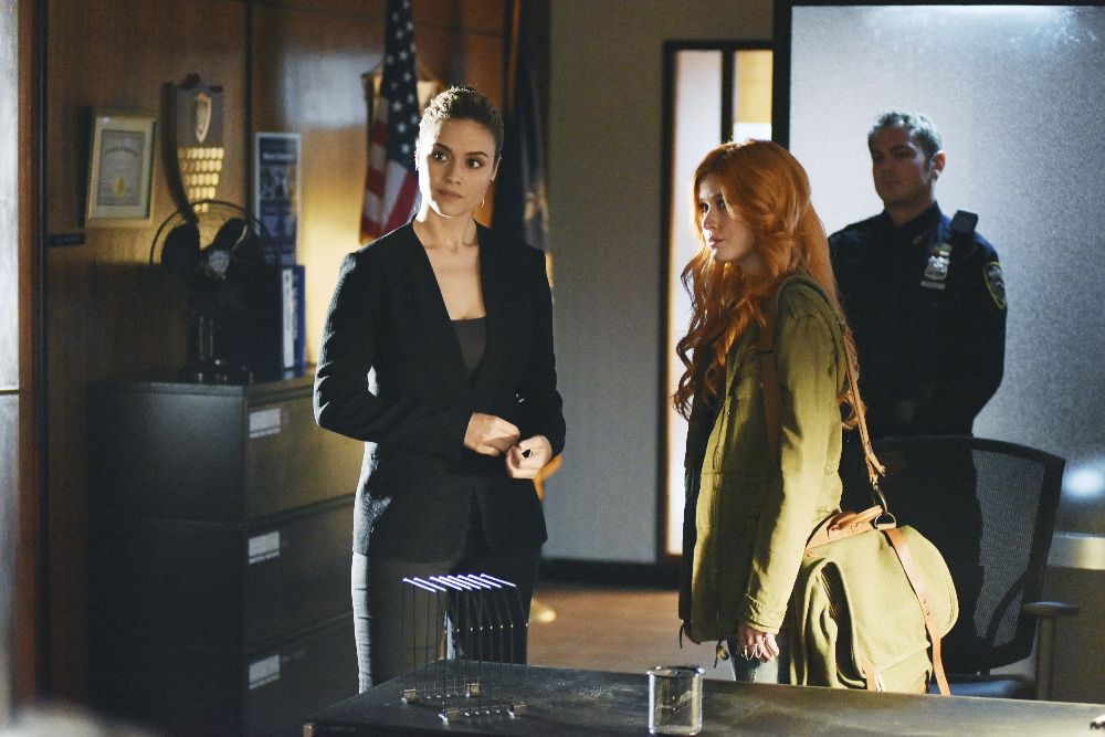 SHADOWHUNTERS - "Major Arcana" - With the knowledge of where The Mortal Cup is, Clary and the team race to get it before anyone else beats them to it in “Major Arcana,” an all-new episode of “Shadowhunters,” airing Tuesday, February 23rd at 9:00 – 10:00 p.m., EST/PST on Freeform, the new name for ABC Family.(Freeform/John Medland) LISA MARCOS, KATHERINE MCNAMARA