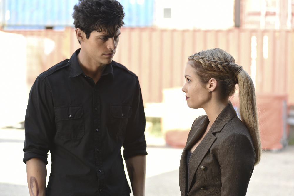 SHADOWHUNTERS - "Bad Blood" - Alec and Clary are forced to make some hard decisions in “Bad Blood,” an all-new episode of “Shadowhunters,” airing Tuesday, March 1st at 9:00 – 10:00 p.m., EST/PST on Freeform, the new name for ABC Family. (Freeform/John Medland) MATTHEW DADDARIO, STEPHANIE BENNETT