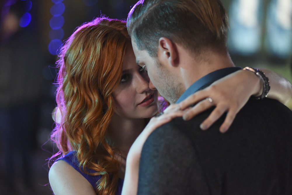 SHADOW HUNTERS - "This World Inverted" - Clary finds herself is a strange reality in “This World Inverted,” an all-new episode of “Shadowhunters,” airing TUESDAY, MARCH 15 (9:00 – 10:00 p.m., EST) on Freeform, the new name for ABC Family. (Freeform/John Medland) KATHERINE MCNAMARA, DOMINIC SHERWOOD