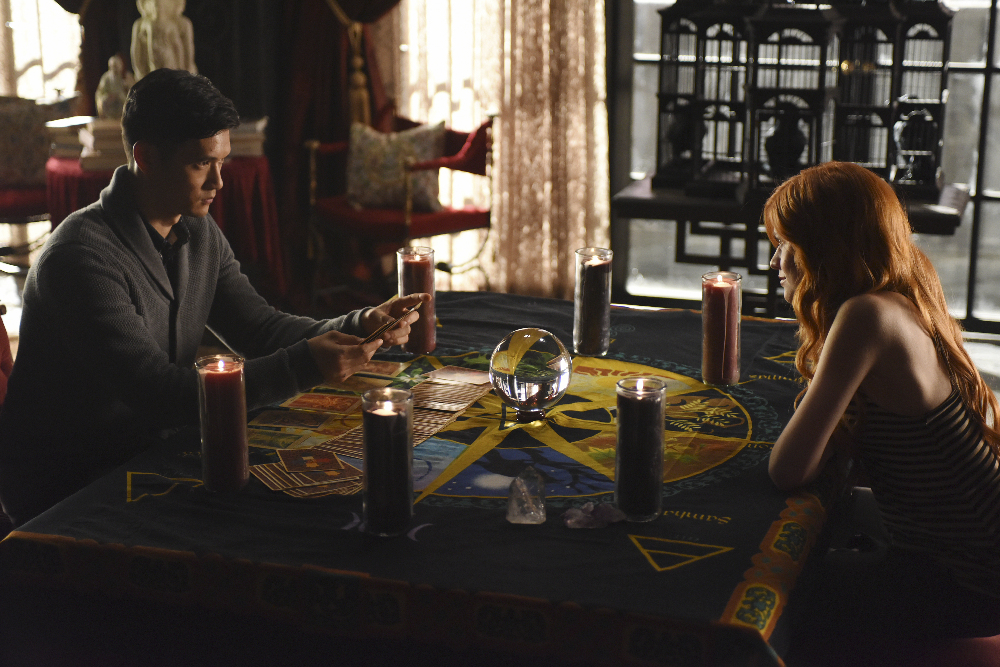 SHADOWHUNTERS - "The World Inverted" - Clary finds herself is a strange reality in "This World Inverted," an all-new episode of "Shadowhunters," airing TUESDAY, MARCH 15 (9:00 - 10:00 p.m., EST) on Freeform, the new name for ABC Family. (Freeform/John Medland) HARRY SHUM JR., KATHERINE MCNAMARA