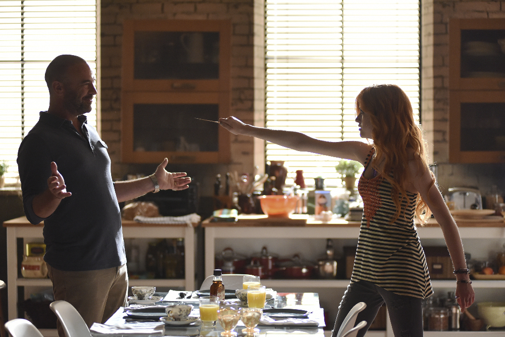 SHADOWHUNTERS - "The World Inverted" - Clary finds herself is a strange reality in "This World Inverted," an all-new episode of "Shadowhunters," airing TUESDAY, MARCH 15 (9:00 - 10:00 p.m., EST) on Freeform, the new name for ABC Family. (Freeform/John Medland) ALAN VAN SPRANG, KATHERINE MCNAMARA