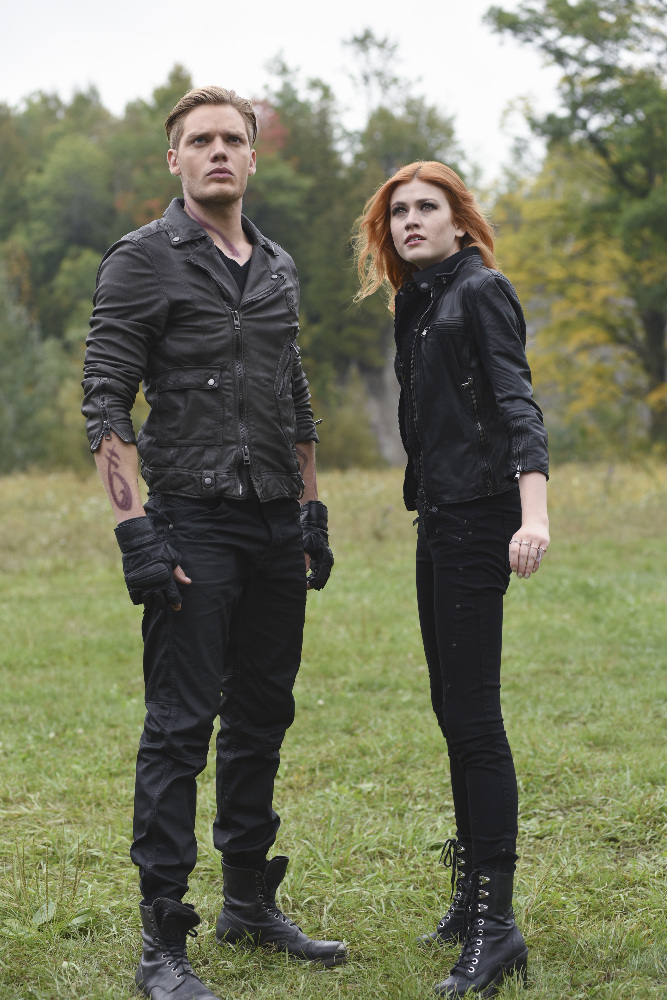 SHADOW HUNTERS - "Malec" - On the eve of Alec and Lydia’s wedding relationships are being examined in “Malec,” an all-new episode of “Shadowhunters,” airing TUESDAY, MARCH 29 (9:00 – 10:00 p.m., EST) on Freeform, the new name for ABC Family. (Freeform/John Medland) DOMINIC SHERWOOD, KATHERINE MCNAMARA