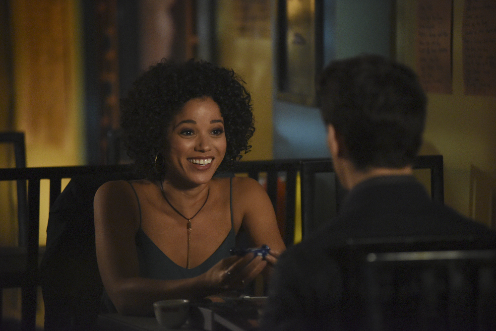 SHADOWHUNTERS - "How Are Thou Fallen" - Clary and Luke find themselves at odds over Cleo in “How Are Thou Fallen,” an all new episode of “Shadowhunters,” airing MONDAY, FEBRUARY 13 (8:00 – 9:00 PM EDT) on Freeform. (Freeform/John Medland) ALISHA WAINWRIGHT