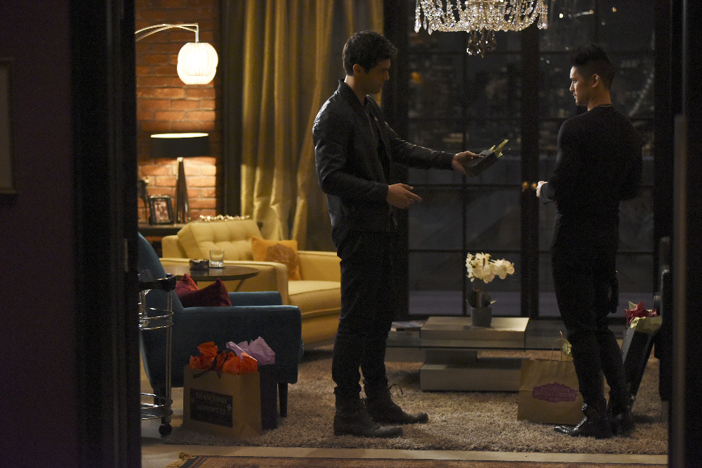 SHADOWHUNTERS - "How Are Thou Fallen" - Clary and Luke find themselves at odds over Cleo in “How Are Thou Fallen,” an all new episode of “Shadowhunters,” airing MONDAY, FEBRUARY 13 (8:00 – 9:00 PM EDT) on Freeform. (Freeform/John Medland) MATTHEW DADDARIO, HARRY SHUM JR.