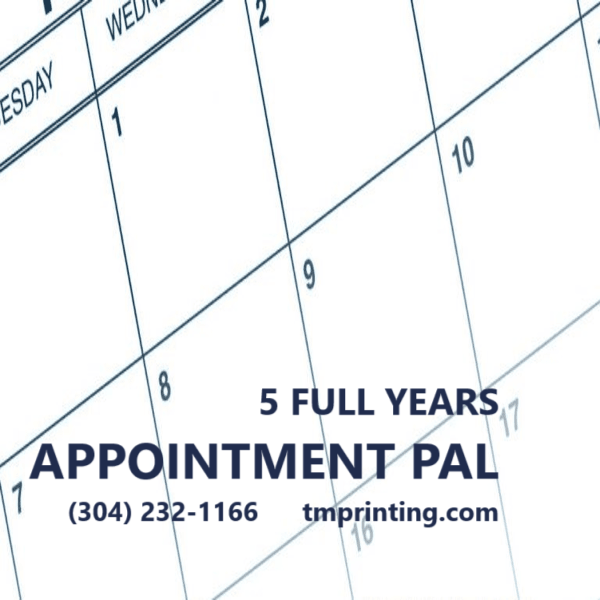 5 Year Tabbed Calendar