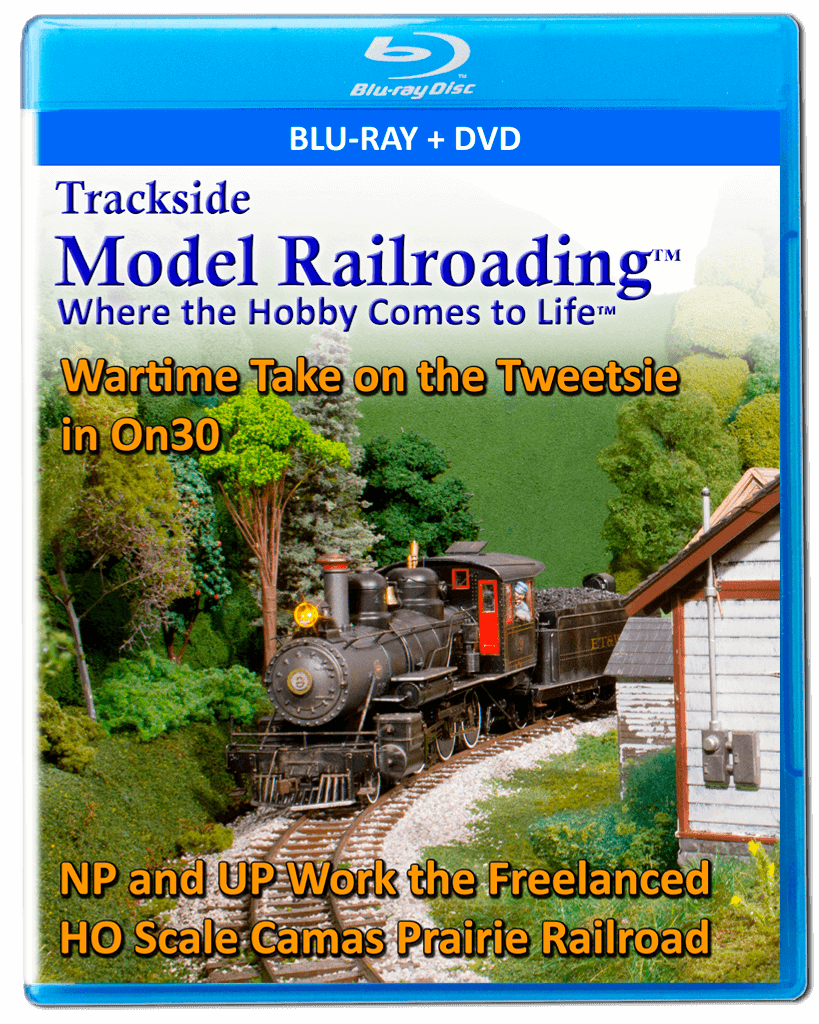 Wartime Take on the Tweetsie in On30 and NP and UP Work the Freelanced HO Scale Camas Prairie Railroad
