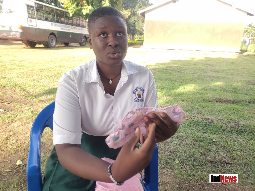 At 18, Pavin Masudio is championing girls’ menstrual health in Adjumani