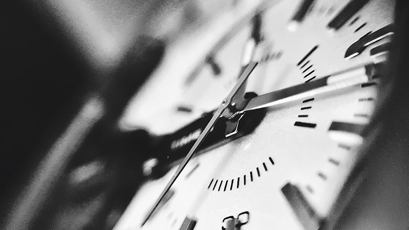 Clock illustration representing time mastery and deep work