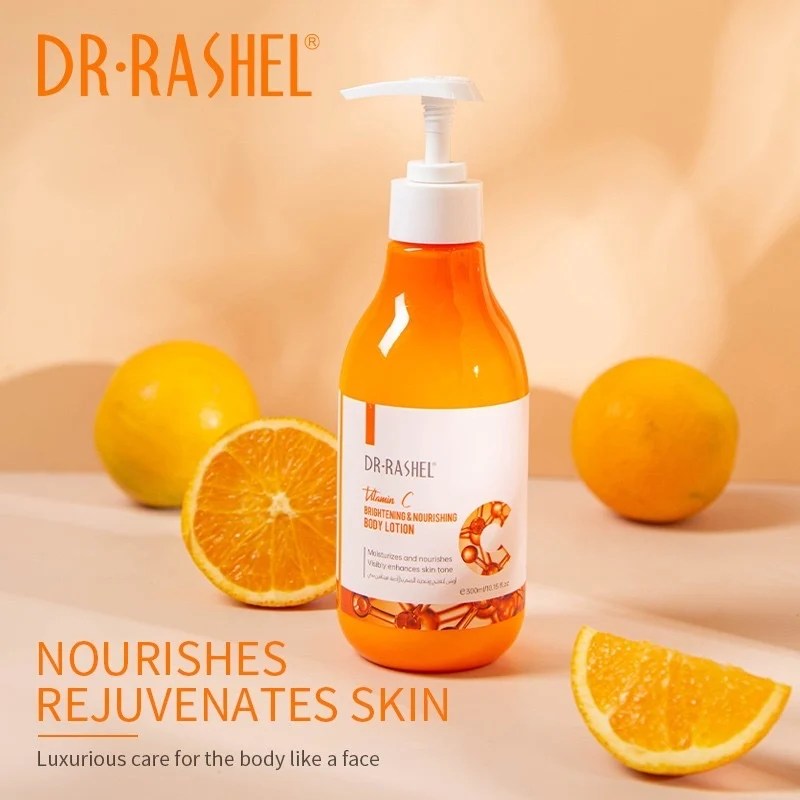 Dr.Rashel VC Brightening n Nourishing Body Lotion 300 ml - DRL 1687 - SKU 2395