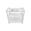 3 Layer Rectangle Plastic Rack - Random Colours