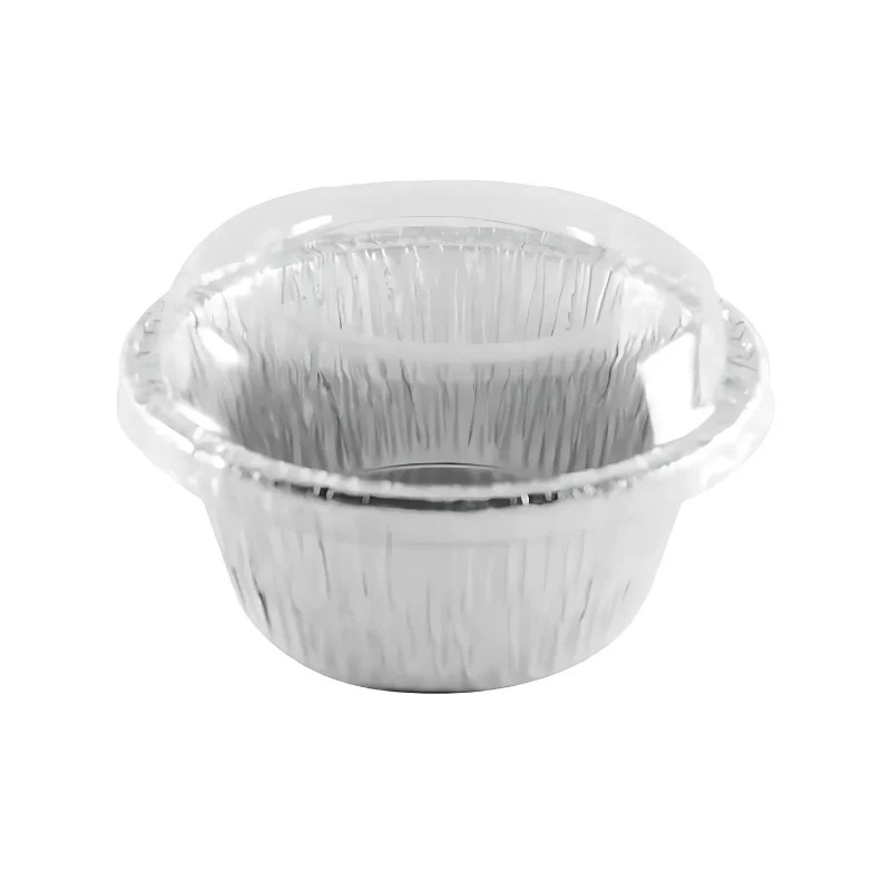 Aluminium Lava Cake Cup with Plastic Lid (8cm x 10 Pcs Pack Best  Prices in Sri Lanka TNS Go