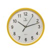 Camy Wall Clock 22.5 cm (AS-19) - Yellow Colour (1 Year Warranty)