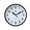 Camy Wall Clock 22.5 cm (AS-19) - Black Colour (1 Year Warranty)
