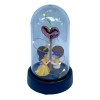 Glass Dome Ornament with Romantic Couple & Fairy Lights - D1