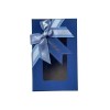 Mini Rectangle Gift Box with Ribbon (L) - 9"L x 6.1"W x 3.6"H - Blue Colour