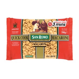 San Remo Quick Cook Macaroni 500g