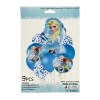 Frozen Theme Foil Balloon Set 9 Pcs