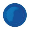 Disposable Plastic Plate 9" - Blue - 10 Pcs