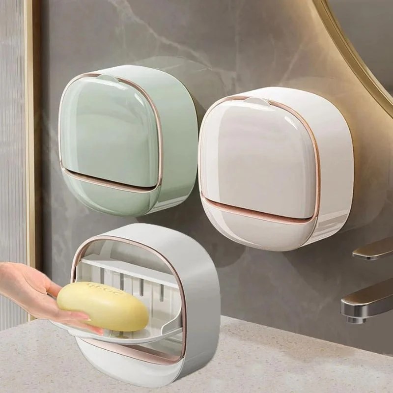 Wall Mounted Foldable Soap Holder