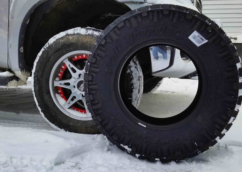 New rims and tires