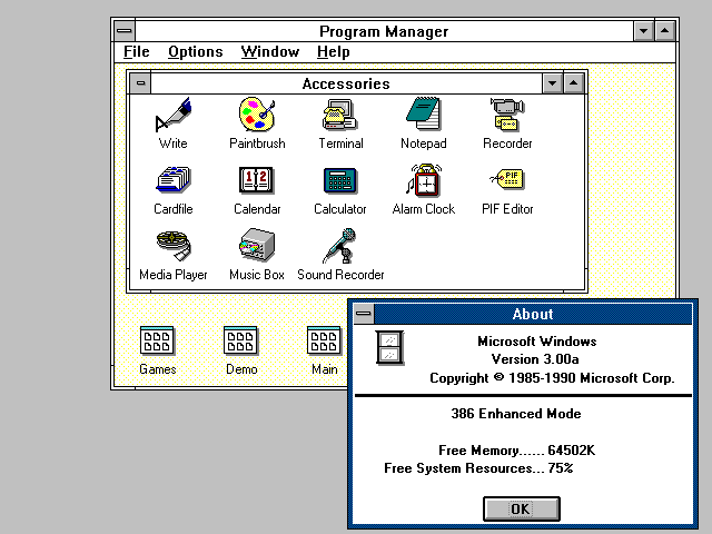 Image result for Windows 3.0
