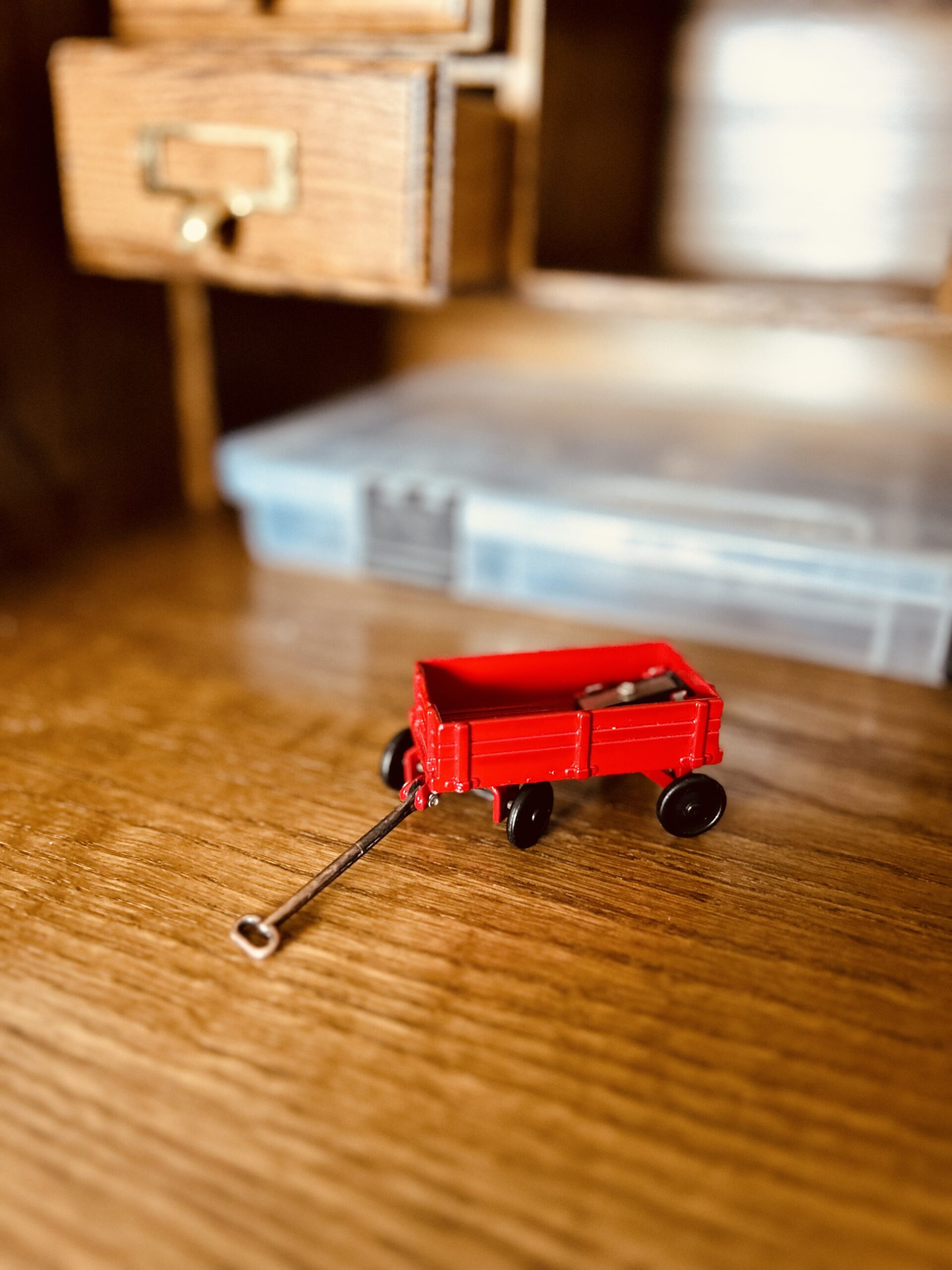 Around our home - master bedroom furniture addition - secretary desk