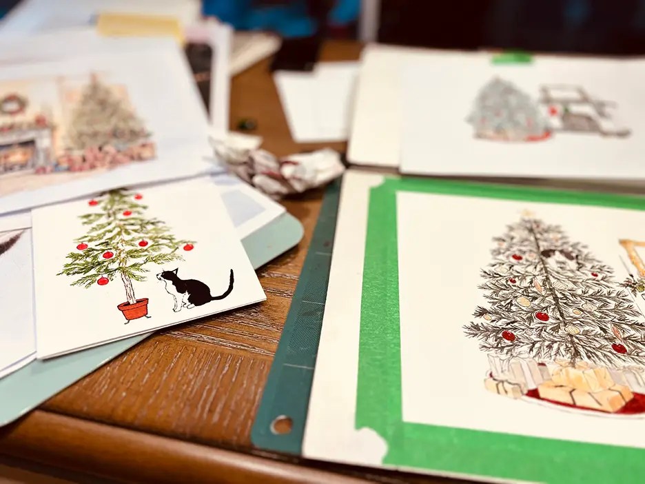 My Messy Desk Holiday Edition, Holiday Card