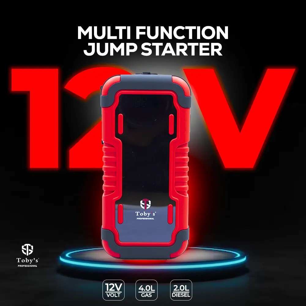 Toby's New X7 Powerful Jump Starter for Cars 8000mAh and