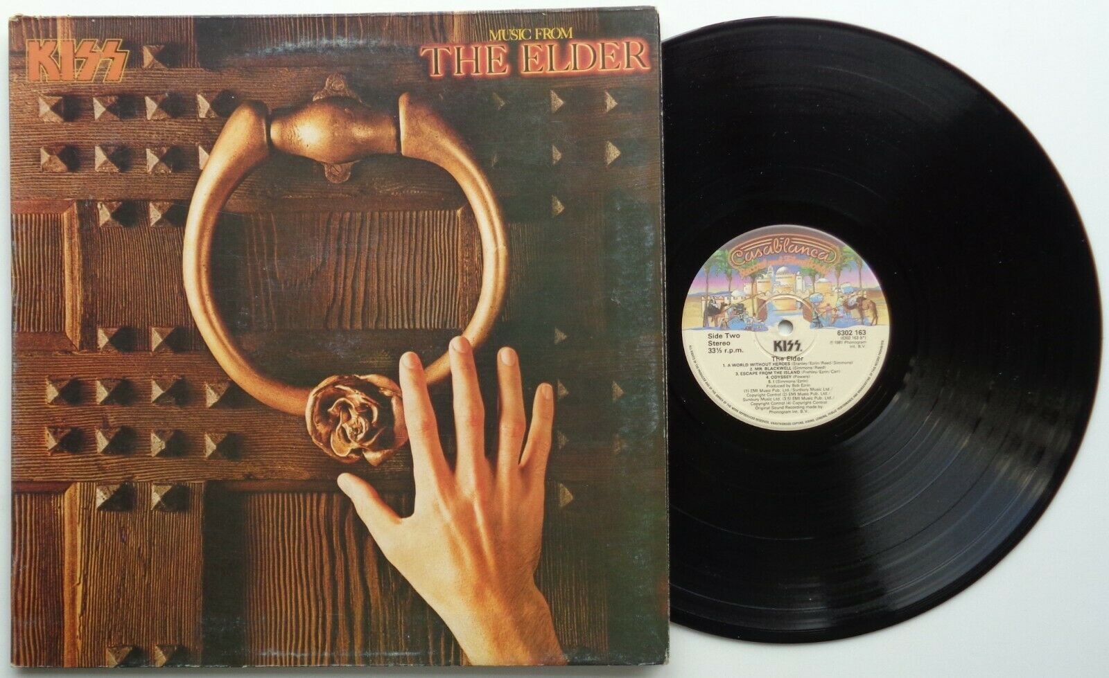 Kiss – Music From The Elder – Tocadiscos