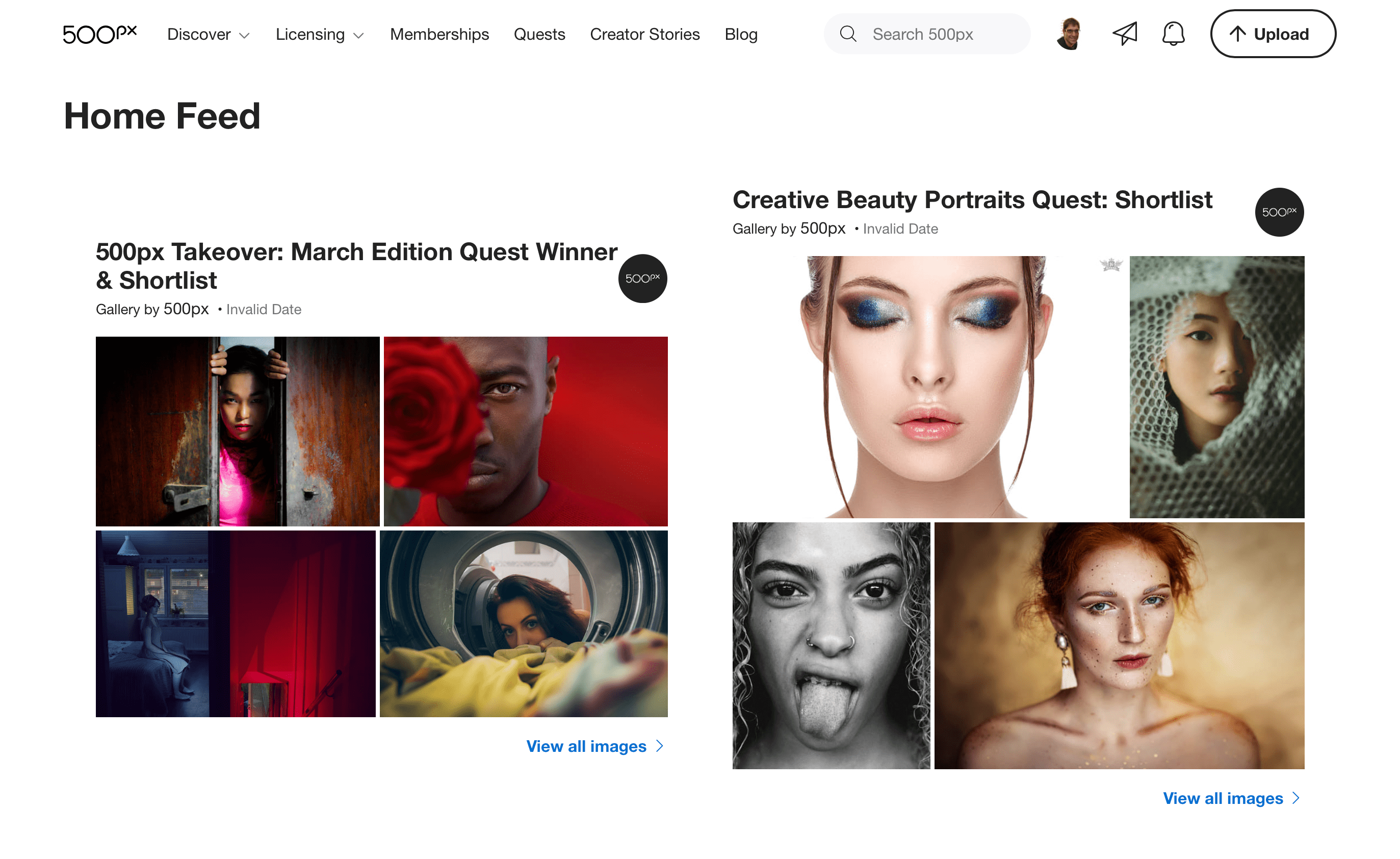 Nguyễn Vân Is the Face of 500PX for March!: 500px.