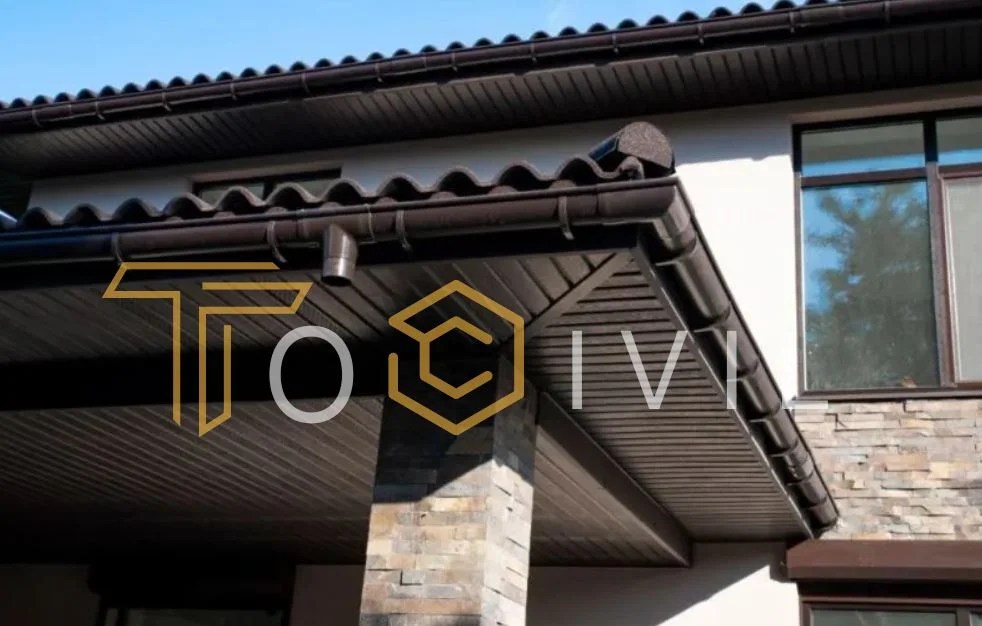 What is a roof overhang