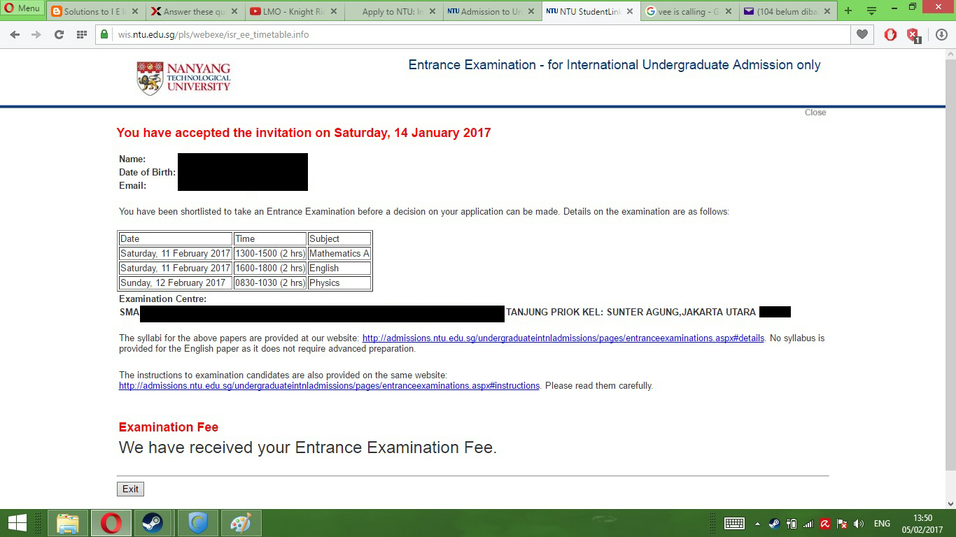 Pengalaman tes masuk ntu singapore valeidoscope. Contoh Soal Tes Masuk Sma Kanisius Contoh Soal Terbaru