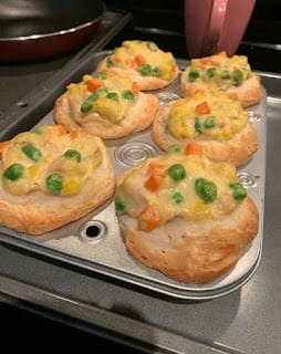 Mini Chicken Pies