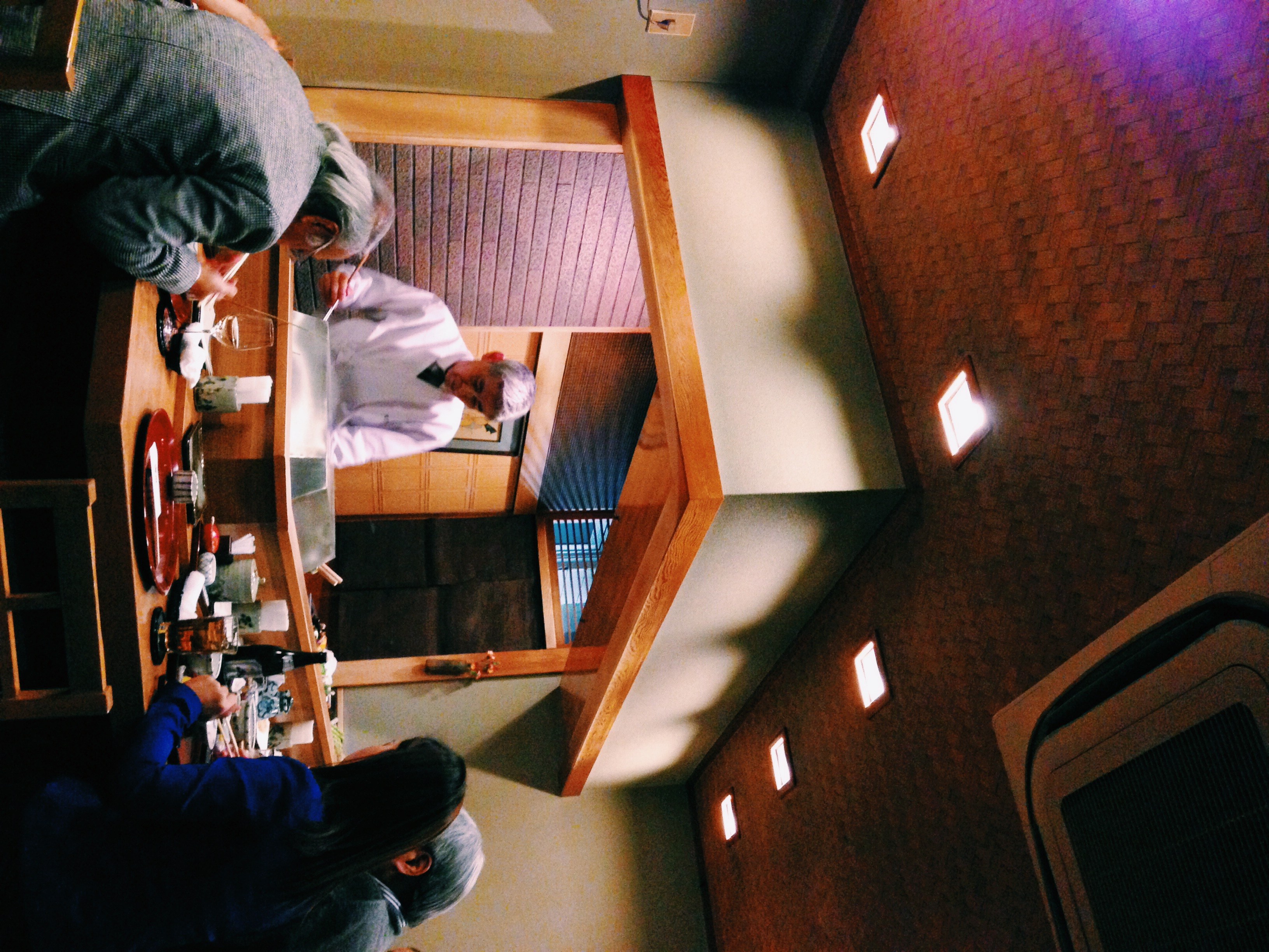 Chef Nagai at Tenshige