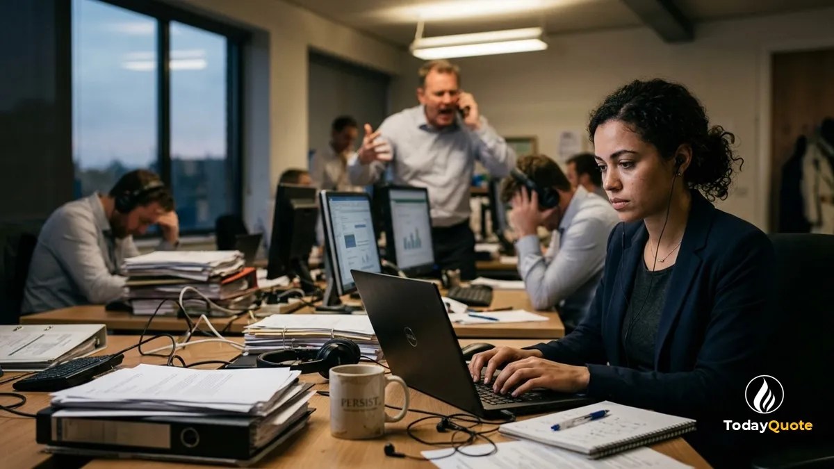 Inspirational toxic work environment quotes about rebuilding confidence after workplace stress.