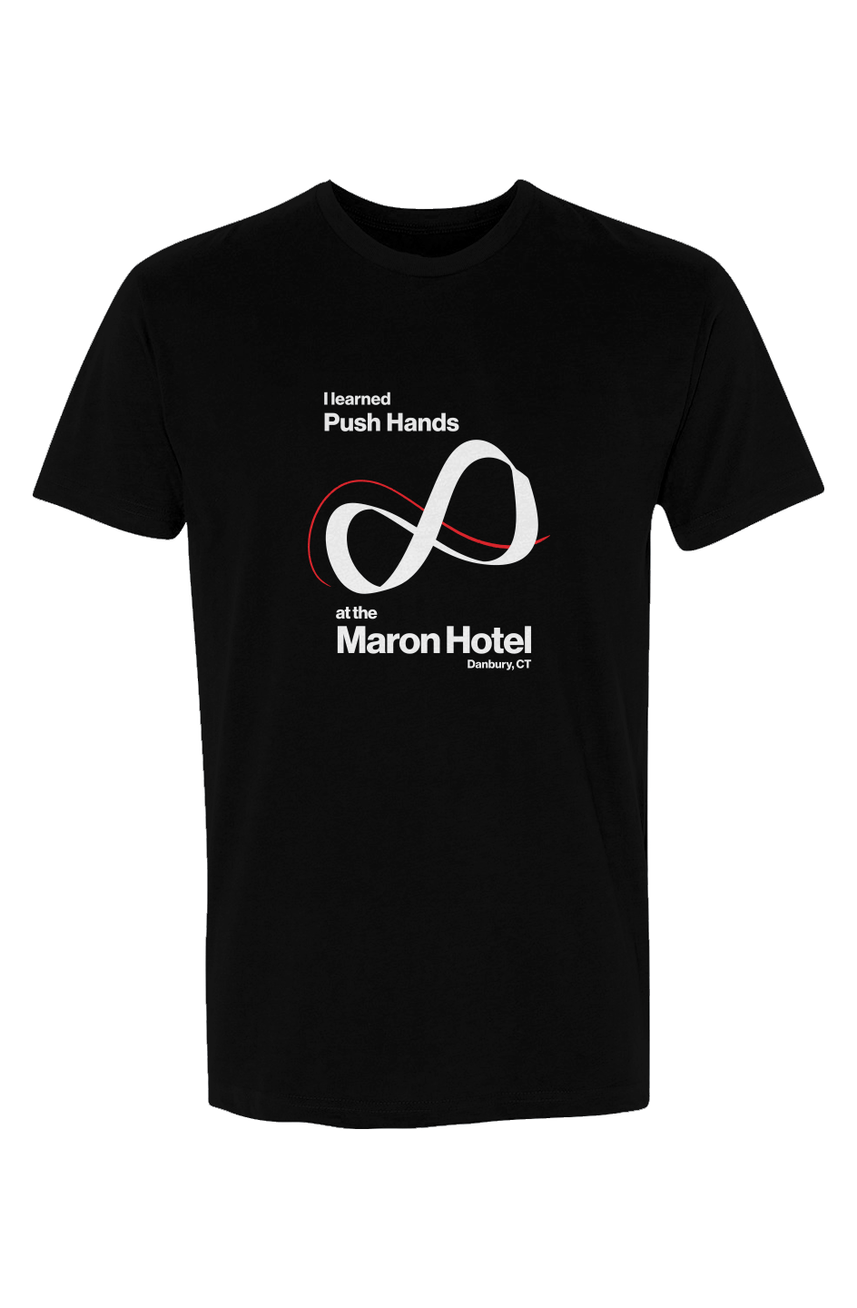 Maron Hotel Push Hands Sueded T-Shirt