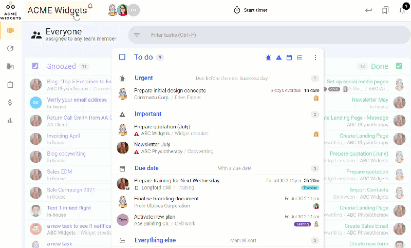Tour Print Todo Task Labels - Premium Gradient Texture Gallery - Desktop
