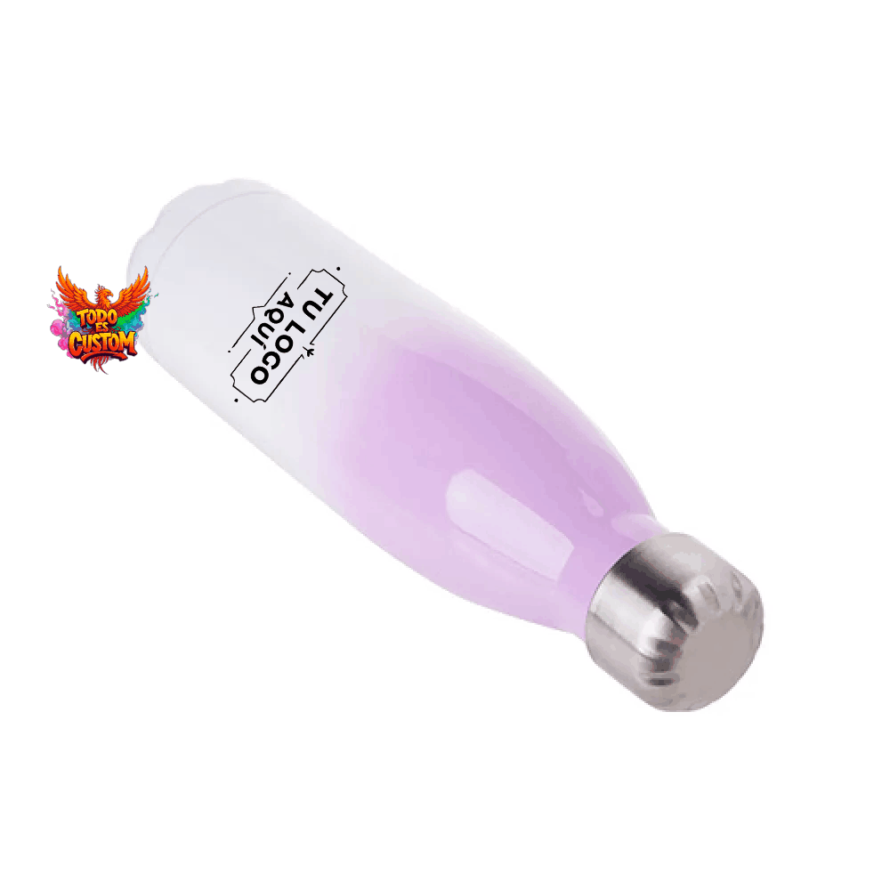 Botella degrade acero inox 500ml