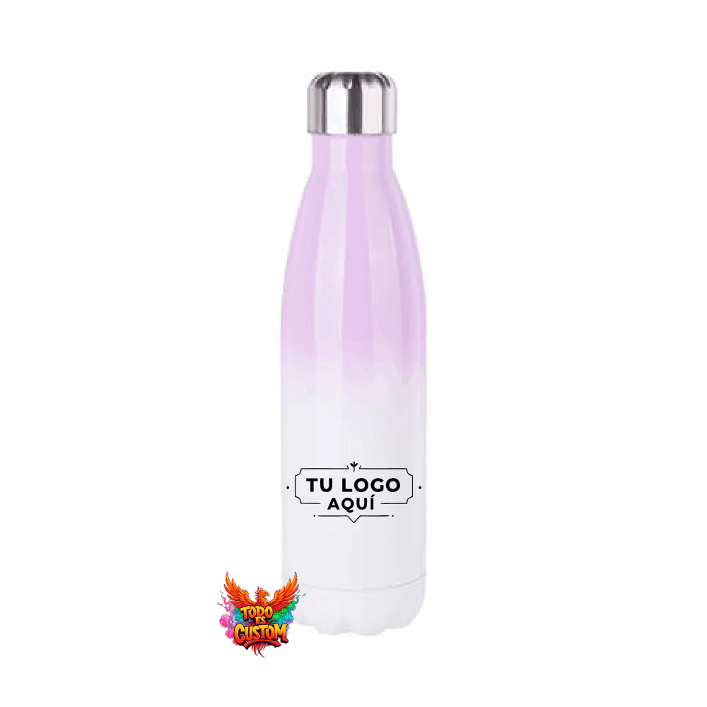 Botella degrade acero inox 500ml